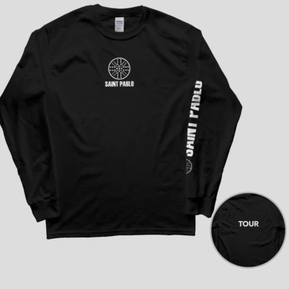 Kanye West Official St Pablo Tour Long Sleeve
